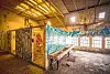 Inzwischen ist das verlassene Gebäude ein beliebter Ort bei Sprayern.
