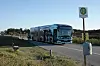 Die Radfahrerin wurde von dem Bus überrollt und starb noch am Unfallort.