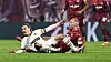 St. Pauli-Profi Jackson Irvine gegen Leipzigs David Raum