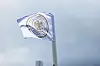 Die Flagge des DFB weht vor der WM im Wind.