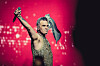 In Top-Form: Robbie Williams in der Hamburger Barclays-Arena.