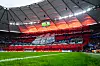 Hamburg-Choreografie im Volksparkstadion