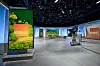 TV-Studio auf dem Gelände des MDR für die Sendung 'Mittagsmagazin'.