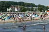 Der Strand von Travemünde