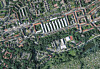 Satelitenaufnahme eines Bereichs in Harburg.