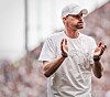 St. Pauli-Trainer Alexander Blessin nach dem 1:2 gegen Mainz