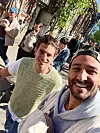 Manuel Hasni und ein Vater