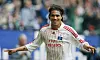 Paolo Guerrero bejubelt ein Tor für den HSV