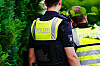 Schleswig-Holsteiner Polizeibeamte im Einsatz (Symbolbild).