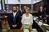 Christina Block und ihr Verteidiger Ingo Bott im Gerichtssaal (Archivfoto).