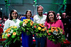 Für die grüne Senatorenriege läuft es grad eher suboptimal: Maryam Blumenthal (v.l.), Katharina Fegebank (Bündnis 90/Die Grünen), Anjes Tjarks und Anna Gallina