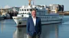 Sven Paulsen, Geschäftsführer von Adler Schiffe, vor einem Schiff der Reederei. Die Vermietung des Raddampfers „Freya“ an die AfD-Bundestagsfraktion sorgt für politische Diskussionen auf Sylt.