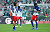 Damion Downs und Jordan Torunarigha sind frustriert