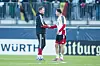 Julian Nagelsmann klatscht mit Said El Mala ab.