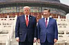 Donald Trump und Xi Jinping am Donnerstag in Peking: Beide können sich gegenseitig wehtun. Doch diesmal ist Trump eher in der Rolle als Bittsteller angereist.