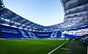 Das vollbesetzte Volksparkstadion des HSV