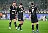 Hauke Wahl, Adam Dzwigala und Arkadiusz Pyrka von St. Pauli sind enttäuscht