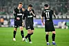 Hauke Wahl, Adam Dzwigala und Arkadiusz Pyrka von St. Pauli sind enttäuscht