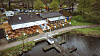 Nach aufwendiger Renovierung wiedereröffnet: das Bootshaus Außenmühle.