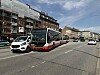 Transporter-Fahrer will verbotener weise wenden und kollidiert mit Bus – mehrere Verletzte in Hoeluft-Ost