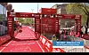 Der Zieleinlauf des Hamburgmarathons