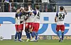 HSV-Spieler bejubeln das Tor von Bakery Jatta