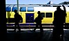 Fahrgäste eines Metronom-Zuges (Symbolbild).