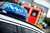 Der Polizist wurde verletzt und kam in ein Krankenhaus. (Symbolbild)