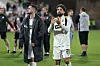Lukasz Poreba und Immanuel Pherai feiern mit Elversberg den Aufstieg in die Bundesliga.