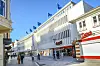 Das frühere Karstadt-Kaufhaus am Sachsenstor in Hamburg-Bergedorf im Jahr 2020.