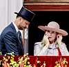 Norwegens Kronprinzessin Mette-Marit mit Atemgerät und ihr Mann, Kronprinz Haakon im Mai 2026.
