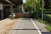 Der Radweg entlang der U3 zwischen Leo-Leistikow-Allee und Richardstraße endet vor einem Zaun.