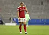 Bayern Münchens Spielerin Klara Bühl auf dem Fußballplatz