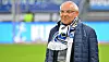 Felix Magath mit einem HSV-Schall