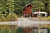 Refugium für Eremiten: die Outpost Cabin am Netson Lake.