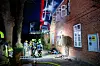 Die Feuerwehr war mit einem Großaufgebot im Einsatz.