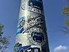 Derby-Sticker von HSV-Fans