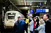Gleis am Berliner Hauptbahnhof