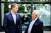 Henning Höne (l.) hat seine Kandidatur für den FDP-Vorsitz zugunsten Wolfgang Kubickis zurückgezogen.