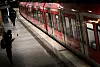 Eine S-Bahn in Hamburg
