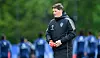 Merlin Polzin im Training des HSV