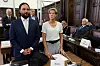 Christina Block und ihr Verteidiger Ingo Bott im Gerichtssaal.