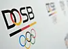 Das Logo des DOSB und der Olympischen Spiele.