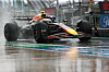 Auto im Regen beim Formel-1-Sprint in Miami