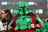 Ein Mexiko-Fan bei der WM im Star-Wars-Outfit