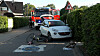 Eine Autofahrerin hat auf einer Fahrradstraße in Norderstedt einen Radfahrer angefahren und schwer verletzt.