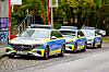 Hamburger Streifenwagen der Marke Mercedes im Einsatz. (Archivbild)