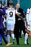 Massimiliano Allegri klatscht mit Niclas Füllkrug ab