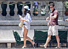 Dua Lipa und Callum Turner in Palermo