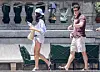 Dua Lipa und Callum Turner in Palermo